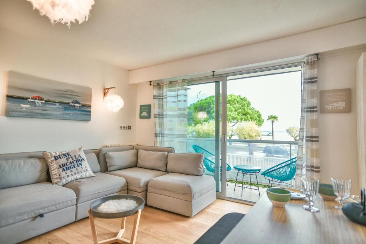 Superbe Studio En 1Ere Ligne En Plein Coeur D'Arcachon Exterior foto