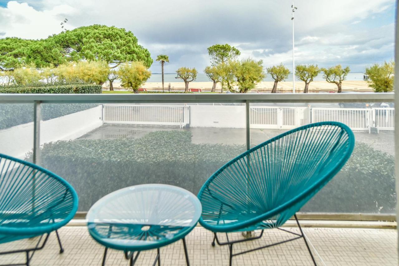 Superbe Studio En 1Ere Ligne En Plein Coeur D'Arcachon Exterior foto
