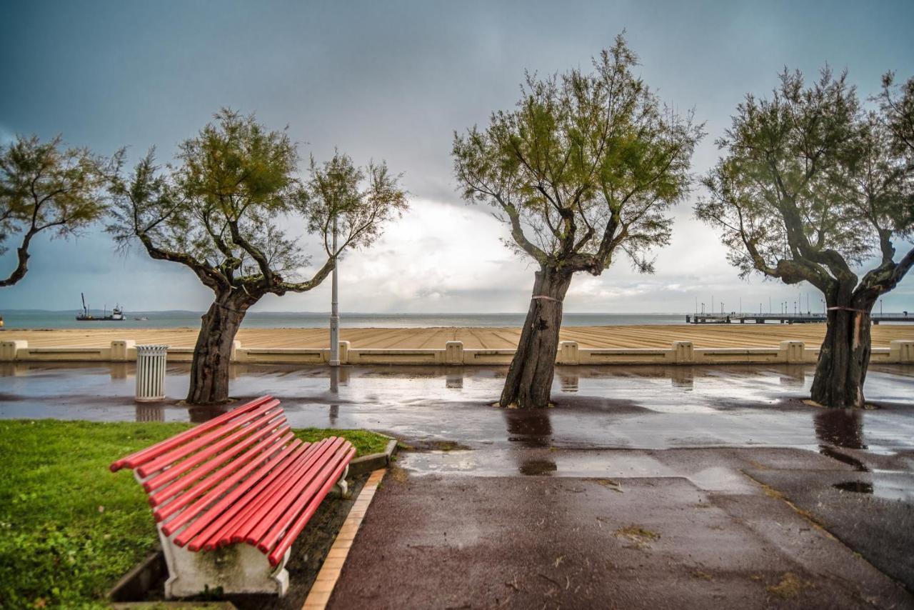 Superbe Studio En 1Ere Ligne En Plein Coeur D'Arcachon Exterior foto